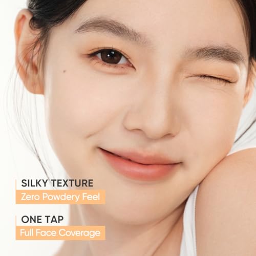 JUDYDOLL Velvet Matte Cushion Foundation N10 - Full Coverage Natural Glow Makeup
