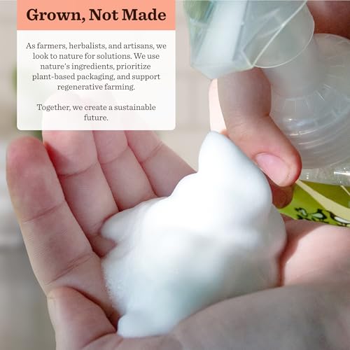 Moon Valley Foaming Hand Soap Refill Pack - Mint Lavender Lemon Rosemary Grapefruit Thyme - 3 x 10.7 Fl Oz