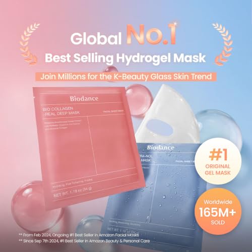 Hydrogel Face Mask Duo - Collagen & Ceramide Deep Hydrating & Firming Set