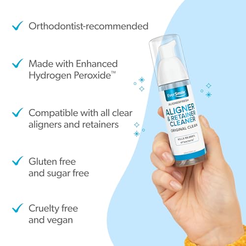 EverSmile AlignerFresh Original Clean Mint Foam 50ml - & Aligner Cleaner