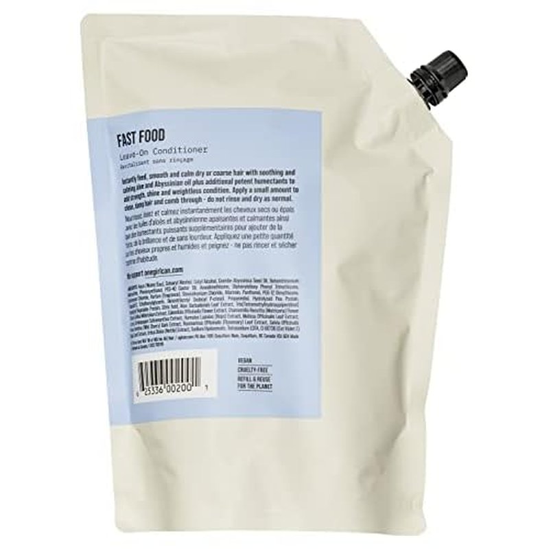 AG Care Fast Food Leave On Conditioner, 33.8 Fl Oz