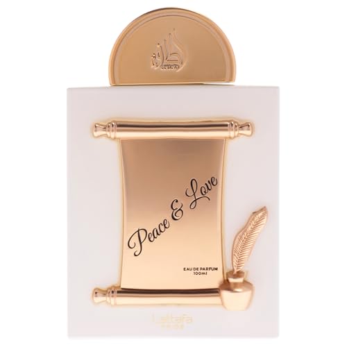 Unisex Oriental Fruity Floral Eau de Parfum Spray 3.4oz - Peace & Love