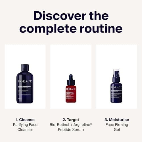 Men's Face Firming Gel with Hyaluronic Acid & Peptides – Anti-Aging, All Skin Types