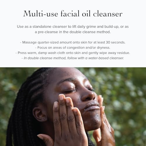 Nettle Olive Leaf Cleansing Oil - Organic Gentle Face Oil for Sensitive Skin