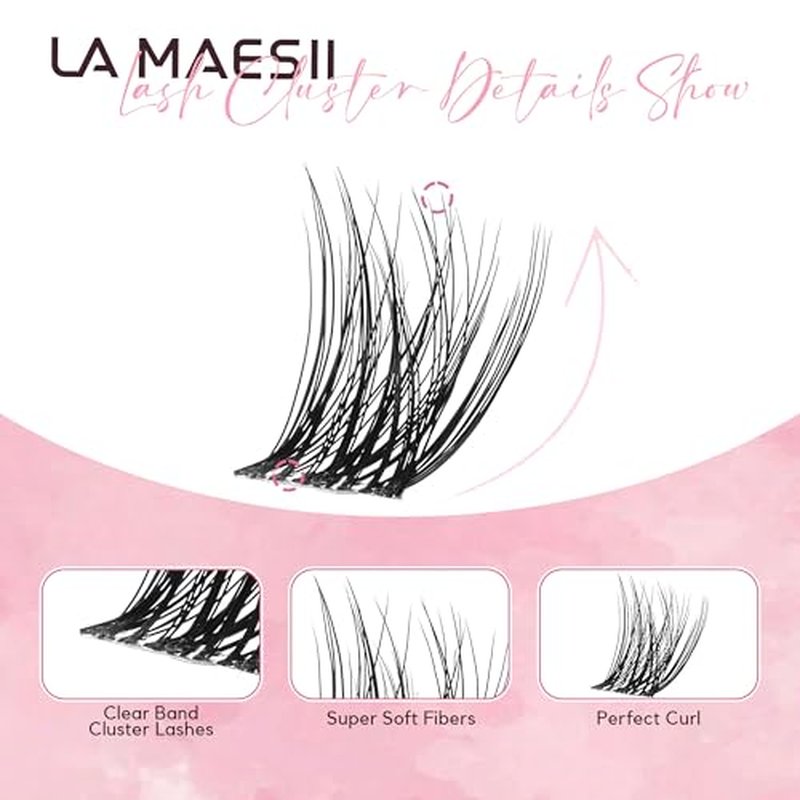 120Pcs Clear Band Lash Clusters 10-14mm Natural Look Cluster Eyelashes C Curl Resuable Invisible Band Individual Cluster Lashes(133)