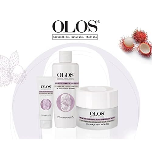 OLOS Youth Enhancing Revitalizing Toner, 8.4 oz ? Refreshing, Illuminating Face Toner - Facial Toner to Boost Collagen - Protects From Pollution