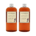 A LA MAISON Lavender Aloe Natural Hand Wash Made with Essential Oils - Biodegradable, Plant-Based, Vegan, Cruelty-Free 33.8 Fl Oz Refill Bottles, 2 Pack