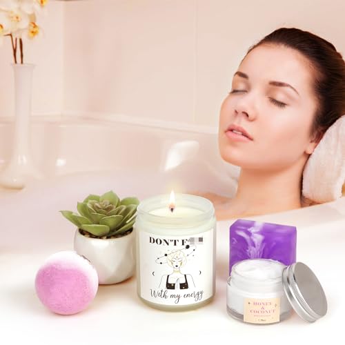 Women’s Self Care Gift Basket Spa Set Stress Relief & Relaxation Gifts