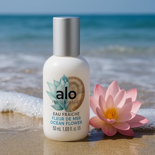 Fruits & Passion Ocean Flower Eau Fraîche 1.69 fl oz | Light, Fresh Fragrance for Body & Hair
