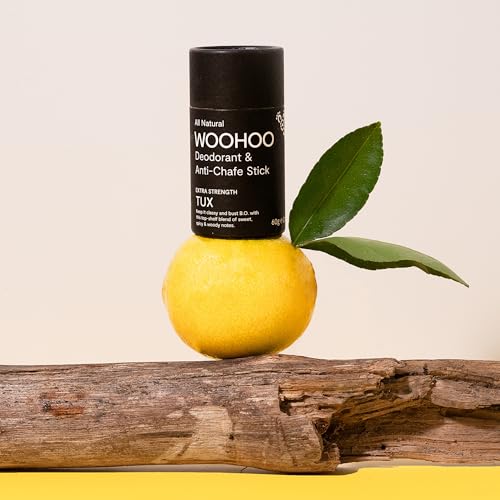 Woohoo! All-Natural Deodorant Paste Tux Extra Strength 2.1oz Eco Tube