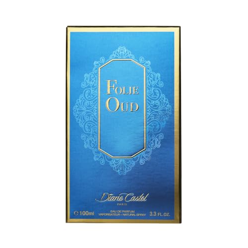 Folie Oud Perfume for Women - Diane Castel 3.3 oz - Floral Woody Scent