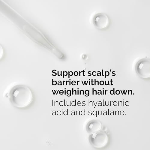 Moisturizing Hair Serum with Hyaluronic Acid & Squalane - 2 Fl Oz Pack of 2