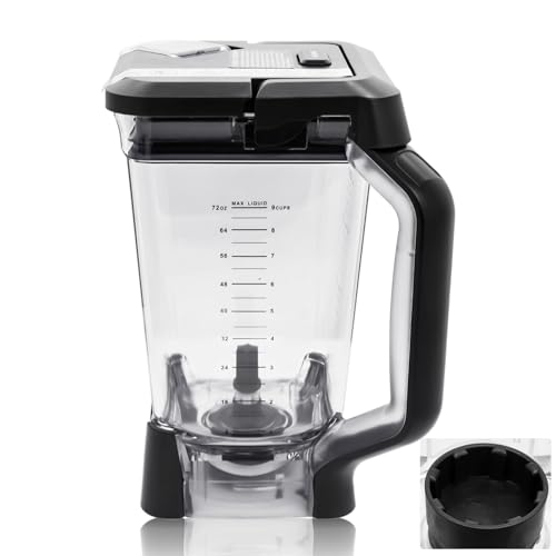 72 oz Blender Pitcher Replacement for Ninja BL660 BL740 Models - BPA Free
