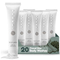 Infusé 20-Pack 1 oz Travel Body Wash Set for Hotels & Airbnb