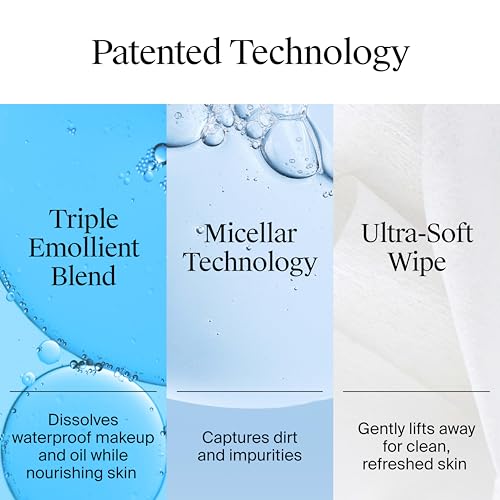 Neutrogena Makeup Remover Wipes 6 Pack (150 Count) Ultra-Soft Micellar Cleansing
