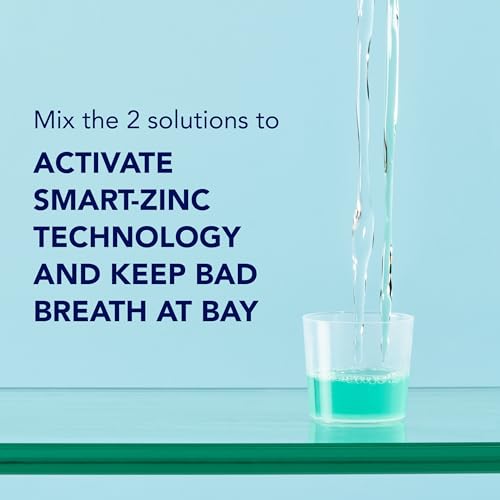 12-Hour Fresh Breath Mouthwash System Mint 2-Bottle Set - Adult Oral Care