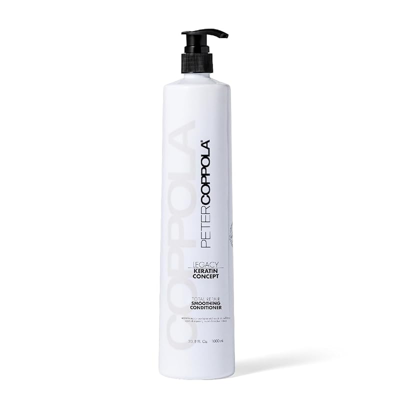 Peter Coppola Total Repair Conditioner 33.8 Fl Oz - Keratin Protein, Color Safe, Repairs Damaged Hair