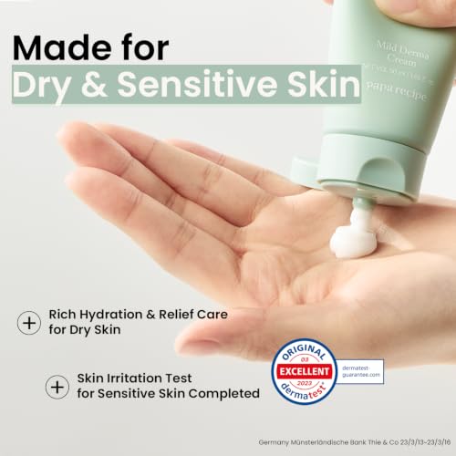 Papa Recipe 1% Ectoin Moisturizer with Hyaluronic Acid & Shea Butter - 168H Hydration Barrier Cream