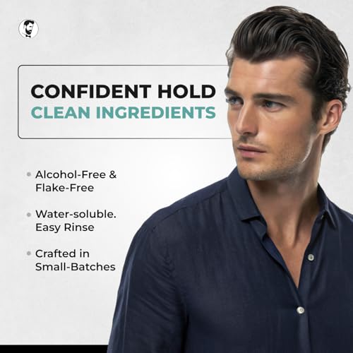 Gentlemen Republic 32oz Refined Hair Gel Men - Classic Cap, 24 Hour High Hold & Shine