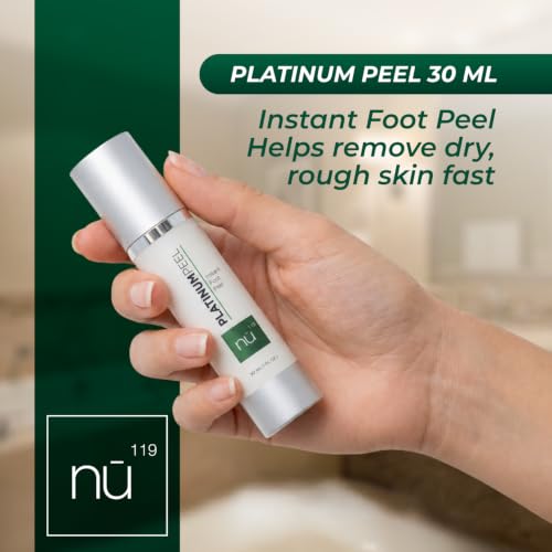 Nu119 Platinum Foot Peel Spray - Professional-Grade Callus & Dead Skin Remover for Smooth Feet