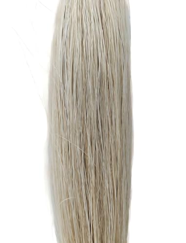 Horse Hair Natural White 1/4 lb - Undyed, Unbleached Equestrian Crafting