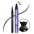 Kaja Wink Stamp Long Winged Eyeliner Set - Double Ended Stamp & Pen, Matte Black, 02 Variant