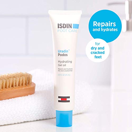 Hydrating Foot Cream with 10% Urea for Dry Skin - Uradin Lotion & Podos Bundle