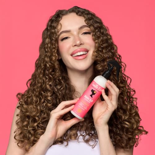 Camille Rose Guava Slip Leave-In Conditioner Spray 8oz Pack of 2 - Deep Moisture & Detangler