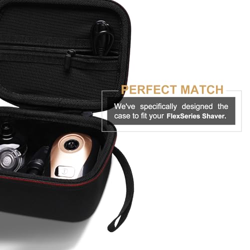 Electric Shaver Case Waterproof Travel Organizer for FlexSeries Razors