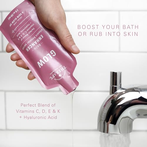 Village Naturals Therapy Vitamin Boost Bath Serum with Moroccan Melody Scent - Pack of 12, 2 fl oz