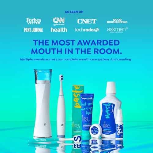 Mint Toothpaste with Nano Hydroxyapatite 4.5oz - Sensitive Teeth & Enamel Support - SuperMouth Variation of THIS listing