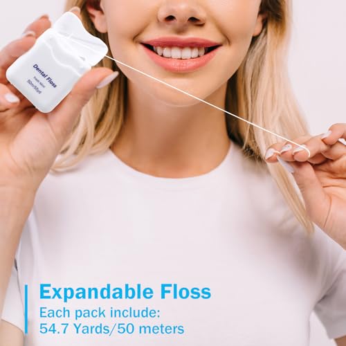 Honeydak Multicolor Mint Flavored Dental Floss Bulk 150 Pack, Strong & Smooth