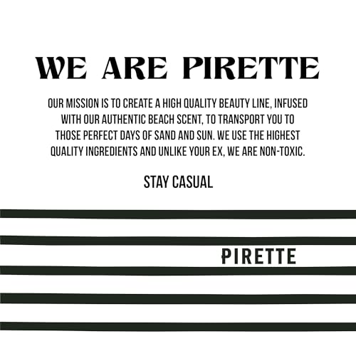PIRETTE Dry Body Oil Spray for Hair & Body, Hydrating After Shower Oil Mist with Fractionated Coconut Oil & Vitamin E, Lightweight & Non Greasy Moisturizer for Smooth Glowing Skin, 4 fl oz