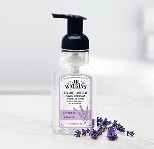 Lavender Foam Hand Soap Dispenser 3 Pack - Moisturizing & Nourishing