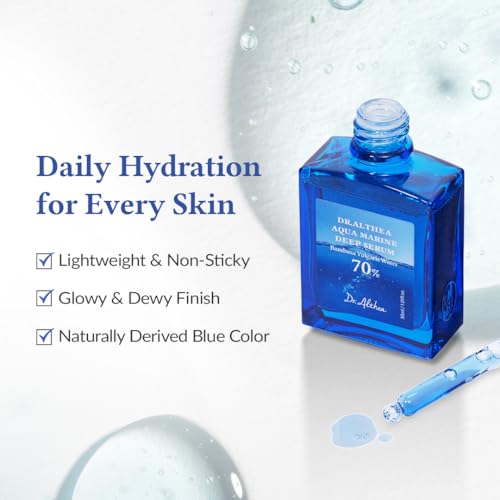 Dr.Althea Aqua Marine Deep Serum 1.01 Fl Oz Pack of 2 Hydrating Facial Serum for Sensitive Skin