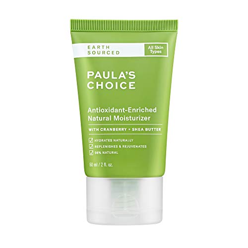 Paula's Choice EARTH SOURCED Antioxidant Enriched Natural Moisturizer with Shea Butter & Vitamin E, 98% Natural & Fragrance Free, 2 Ounce