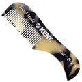 Kent A 81T TW X-Small Men's Beard Mustache Pocket Comb, Fine Toothed Pocket for Facial Hair Grooming and Styling. Hand-Made of Quality Cellulose Acetate, Saw-cut Hand Polished. Made in England