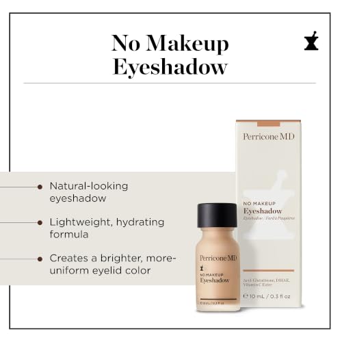 Perricone MD No Makeup Liquid Eyeshadow Shade 2 - Hydrating Anti-Aging, Crease-Proof, Long-Wearing Matte Eye Makeup