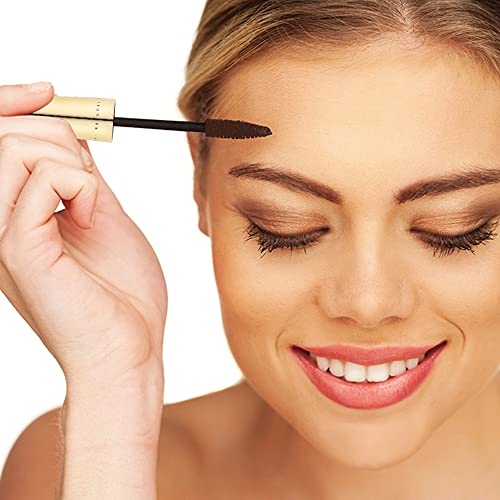 Vegan Black & Brown Mascara for Sensitive Eyes, Natural Hypoallergenic mascara, Lengthening and Volumizing for Natural Looking, Cruelty Free, Ophthalmologist Tested- By Gaya cosmetics