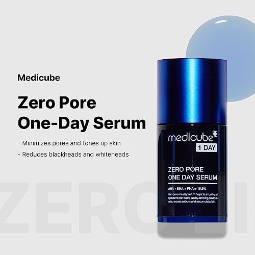 Overnight Pore Refining Serum with 15.2% AHA+BHA+PHA & Niacinamide - Reduce Pores & Blackheads
