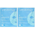 Patchology Iced Cooling and Firming Hydrogel Masks with Peptides, Cloudberry Oil and Bakuchiol. Facial Sheet Mask designed to firm skin and soothe redness and puffiness 1 - Count (Pack of 2)