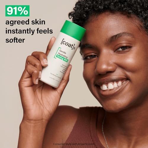 Coats Gentle Hydrating Toning Milk ? Hydrates, Protects & Exfoliates to Prevent Breakouts ? Dermatologist Approved & Clinically Proven ? 4.2 oz