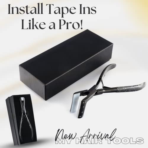 Professional Tape-In Hair Extension Plier - 7 Inch Stainless Steel Weft Sealing Tool