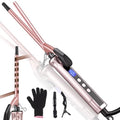 JAETON 3/8 Inch Small Curling Iron Wand with Adjustable Temperature, 9mm Ceramic Barrel