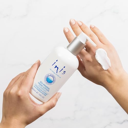 Sea Mineral Hand Lotion for Dry Skin - Hydrating Shea & Seaweed Extracts, 10 fl oz