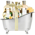 Spa Gift Sets, Gifts for Her, 8pcs Vanilla Bath Sets with Body Butter, Bubble Bath, Bath Bomb, Bath Sets for Women Gifts, Christmas Gifts, Gifts for Women