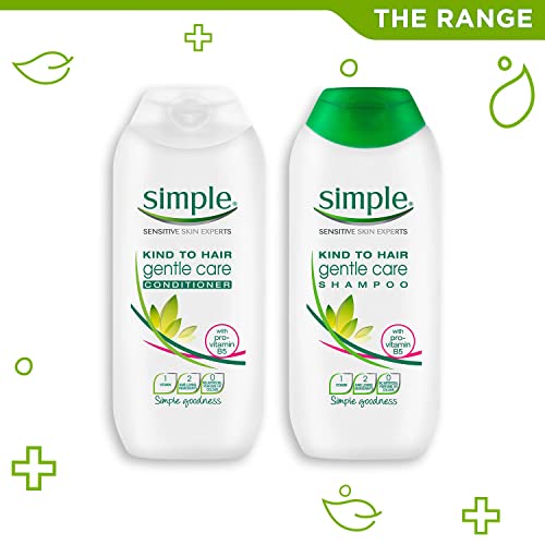 Gentle Care Hair Shampoo Pack of 2 - 200ml Each for Sensitive Scalp