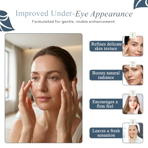 Hydrating Eye Cream with Caffeine, Retinol & Aloe for Dark Circles