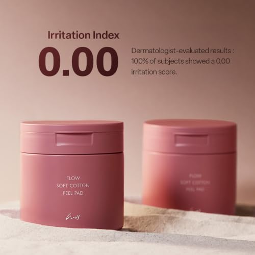 Gentle Exfoliating Cotton Peel Pads with Natural Enzymes & Hydration - 70 Sheets