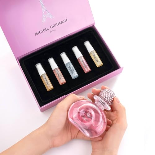 Women's Perfume Sample Set - Floral & Gourmand Fragrances, 5 Vials
